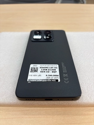 Xiaomi 14T 12GB 512GB - Cũ Đẹp - Đen - 353406 - 6