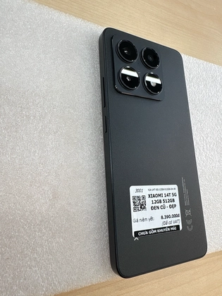 Xiaomi 14T 12GB 512GB - Cũ Đẹp - Đen - 353406 - 5