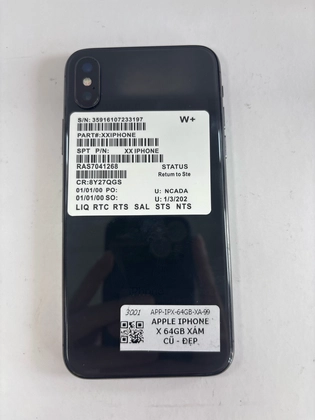 iPhone X 64GB Cũ trầy xước - 1KJCLF - 3
