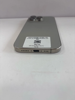 iPhone 16 Pro 1TB - Cũ đẹp - Titan tự nhiên - 9FGYQM - 7