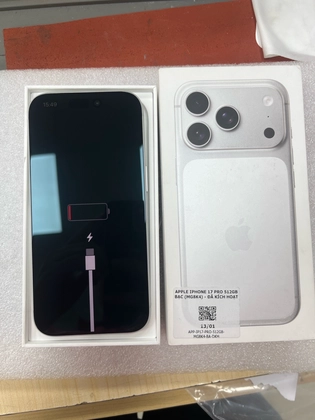 iPhone 17 Pro 512GB - Đã kích hoạt - Bạc - F60RDM - 1