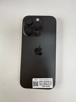 iPhone 16 Pro 128GB - Cũ trầy xước -Titan đen - LXLYPK - 3