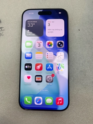 iPhone 16 Pro 128GB - Cũ xước cấn -Titan tự nhiên - WMQL69 - 1