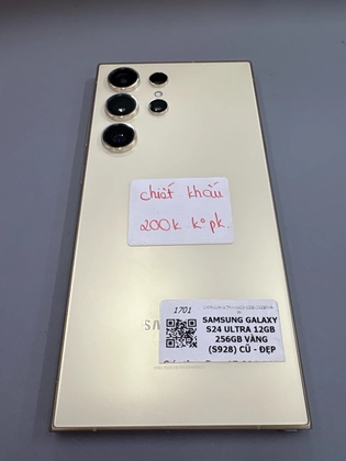Samsung Galaxy S24 Ultra 12GB 256GB - Cũ đẹp - Vàng - 949846 - 7