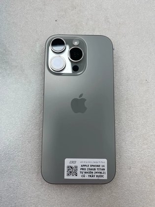 iPhone 16 Pro 256GB - Cũ trầy xước - Titan Tự Nhiên - 9VVPX4 - 3