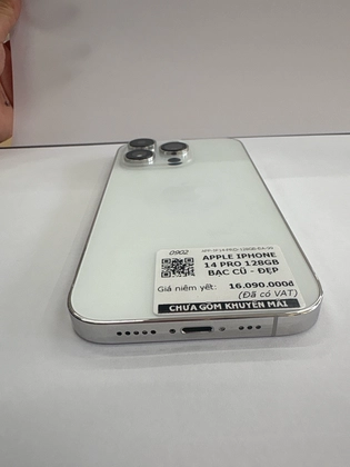 iPhone 14 Pro 128GB cũ đẹp - Bạc - DX696Q - 7