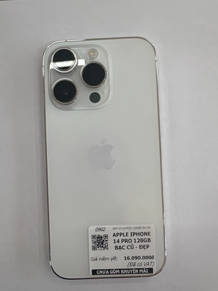 iPhone 14 Pro 128GB cũ đẹp - Bạc - DX696Q - 3