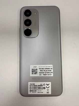 Tecno Spark 40 Pro Plus 8GB 256GB - Titan - Cũ trầy xước - 029111 - 3