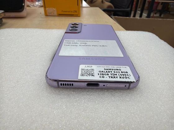 Samsung Galaxy S22 (8GB - 128GB) - Cũ Trầy Xước-Tím - 397636 - 7