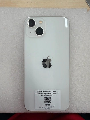iPhone 13 128GB Chính hãng VN/A - Đã kích hoạt - Trắng - V4PGY2 - 3