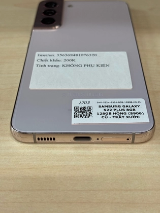Samsung Galaxy S22 Plus (8GB - 128GB) - Cũ Trầy Xước-Hồng - 076320 - 7