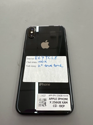 iPhone X 256GB cũ đẹp - 6YJCL8 - 7