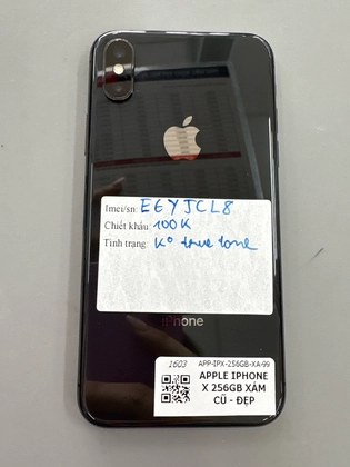 iPhone X 256GB cũ đẹp - 6YJCL8 - 3