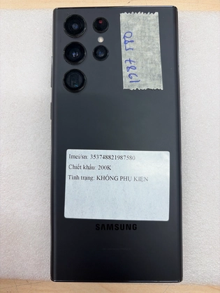 Samsung Galaxy S22 Ultra (8GB - 128GB) - Cũ Trầy Xước-Đen - 987580 - 3