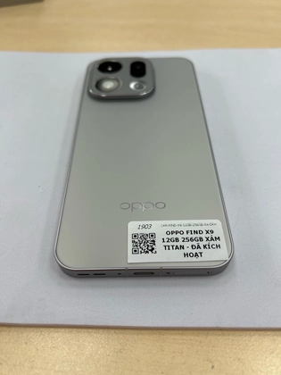 OPPO Find X9 12GB 256GB - Đã kích hoạt - Xám Titan - 093592 - 7