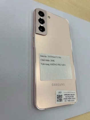 Samsung Galaxy S22 Plus (8GB - 256GB) - Cũ Trầy Xước-Hồng - 713785 - 5