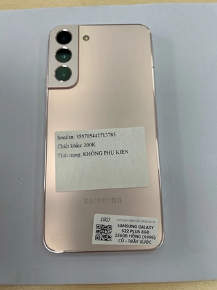 Samsung Galaxy S22 Plus (8GB - 256GB) - Cũ Trầy Xước-Hồng - 713785 - 3