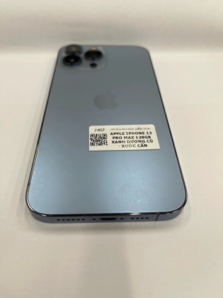 iPhone 13 Pro Max 128GB - Xanh Dương - Cũ Xước Cấn - KCRQ3Y - 7