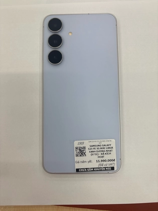 Samsung Galaxy S25 FE 5G 8GB 128GB - Xanh Dương Nhạt - Đã kích hoạt - 891502 - 3