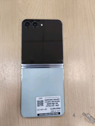 Samsung Galaxy Z Flip5 512GB - Cũ Đẹp-Xanh bạc hà - 264168 - 4