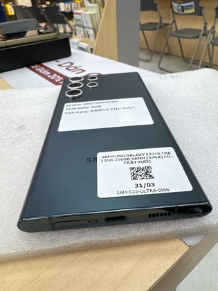 Samsung Galaxy S22 Ultra (12GB - 256GB) - Cũ trầy xước-Xanh - 349265 - 7