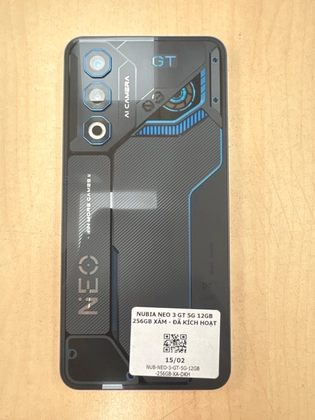 Nubia Neo 3 GT 5G 12GB 256GB - Đã kích hoạt - Xám - 045296 - 3