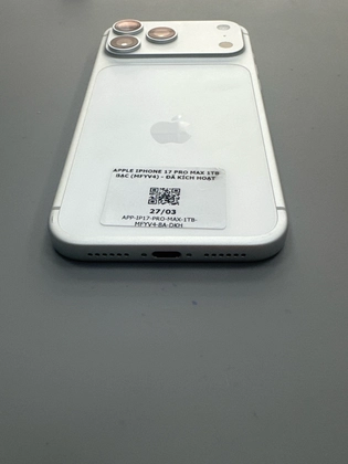 iPhone 17 Pro Max 1TB - Đã kích hoạt - Bạc - DJPFHR - 7