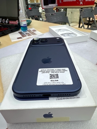 iPhone 17 Pro Max 256GB VN/A - Đã kích hoạt - Xanh Đen - JLV2K0 - 7