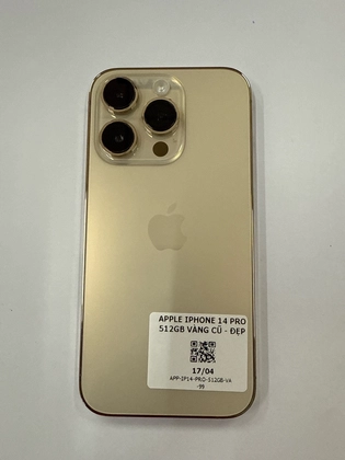 iPhone 14 Pro 512GB - Cũ Đẹp-Vàng - 380277 - 3