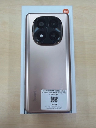 Xiaomi Redmi Note 14 Pro Plus 5G 8GB 256GB - Đã kích hoạt - Vàng - 897682 - 3