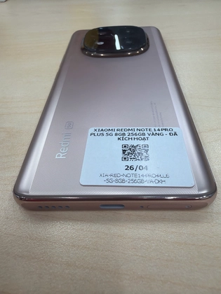 Xiaomi Redmi Note 14 Pro Plus 5G 8GB 256GB - Đã kích hoạt - Vàng - 897682 - 7