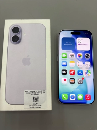 iPhone 17 256GB VN/A - Đã kích hoạt - Tím - DKGDC1 - 1