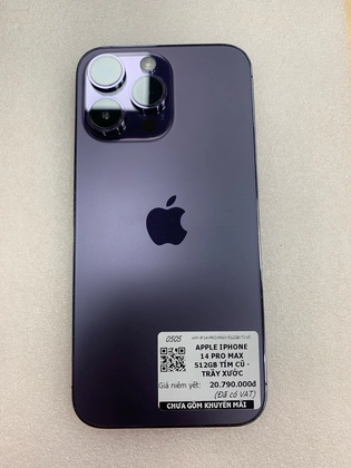 iPhone 14 Pro Max 512GB - Tím - Cũ Trầy Xước - 066467 - 3
