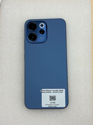OPPO Reno15 F 5G 8GB 256GB - Xanh Dương - Đã kích hoạt - 970938 - 3