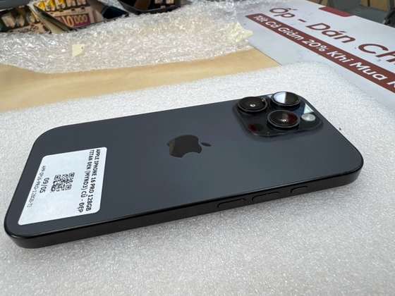 iPhone 16 Pro 128GB - Cũ đẹp -Titan đen - M7Q6H0 - 5