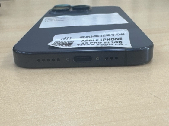 iPhone 15 Pro 512GB - Cũ đẹp - Titan Xanh - 2Y3K3J - 7