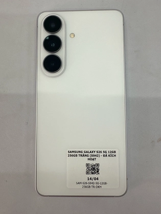 Samsung Galaxy S26 5G 12GB 256GB - Đã kích hoạt- Trắng - 617869 - 3