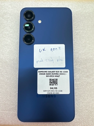 Samsung Galaxy S25 5G 12GB 256GB - Đã kích hoạt - Xanh Dương - 178167 - 3