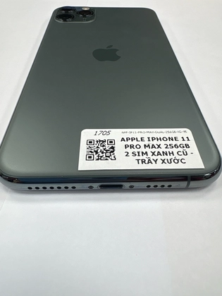 iPhone 11 Pro Max 256GB 2 Sim - Cũ Trầy xước - Xanh - L4N701 - 7