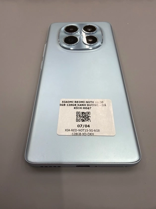 Xiaomi Redmi Note 15 5G 6GB 128GB - Xanh Dương - Đã kích hoạt - 485728 - 7