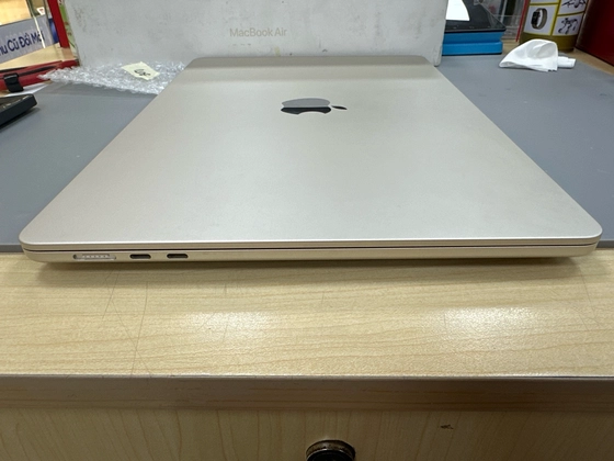 Macbook Air M2 15 inch 8CPU 10GPU 8GB 256GB 2023 - Trắng Vàng - Cũ trầy xước - QW4YFP - 8