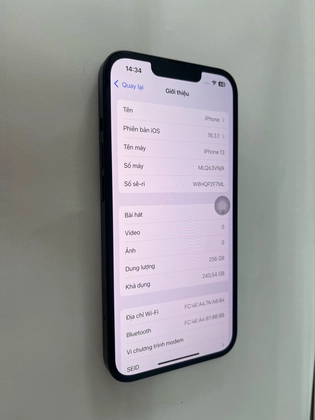 iPhone 13 256GB cũ đẹp - P2F7ML - 7