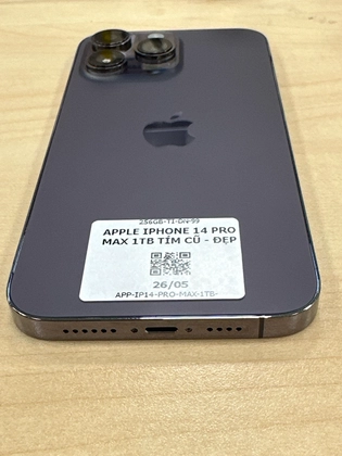 iPhone 14 Pro Max 1TB - Cũ Đẹp-Tím - DQW2D5 - 7