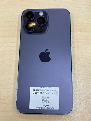 iPhone 14 Pro Max 1TB - Cũ Đẹp-Tím - DQW2D5 - 3