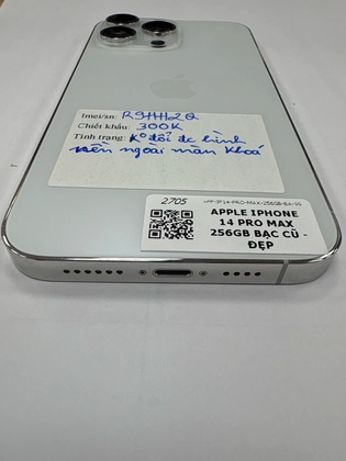 iPhone 14 Pro Max 256GB - Cũ Đẹp-Bạc - R9HH2Q - 7