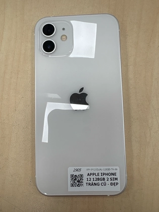 iPhone 12 128GB 2 Sim - Trắng - Cũ Đẹp - G80DYM - 3