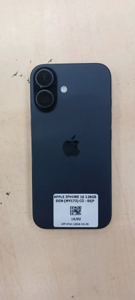 iPhone 16 128GB - Cũ đẹp - Đen - 766V95 - 3