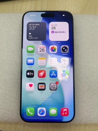 iPhone 16 Pro Max 512GB - Cũ trầy xước - Titan đen - 9RP2QH - 1