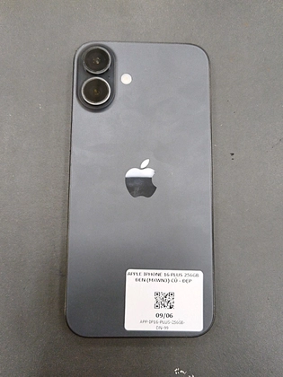 iPhone 16 Plus 256GB - Cũ đẹp - Đen - 9PV4NX - 3