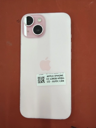 iPhone 15 128GB - Cũ Xước Cấn - Hồng - XDY923 - 3